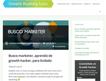 Tablet Screenshot of growthhackinglabs.com